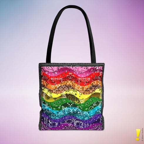 Original LGBTQ Pride Waves Tote Bag